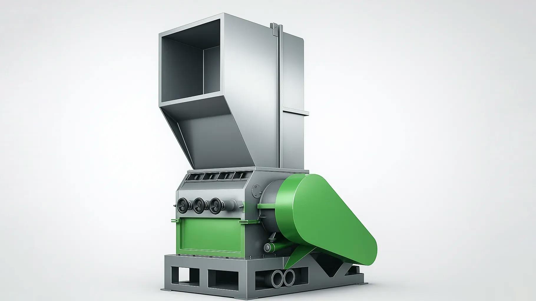 Crusher Machine Side View
