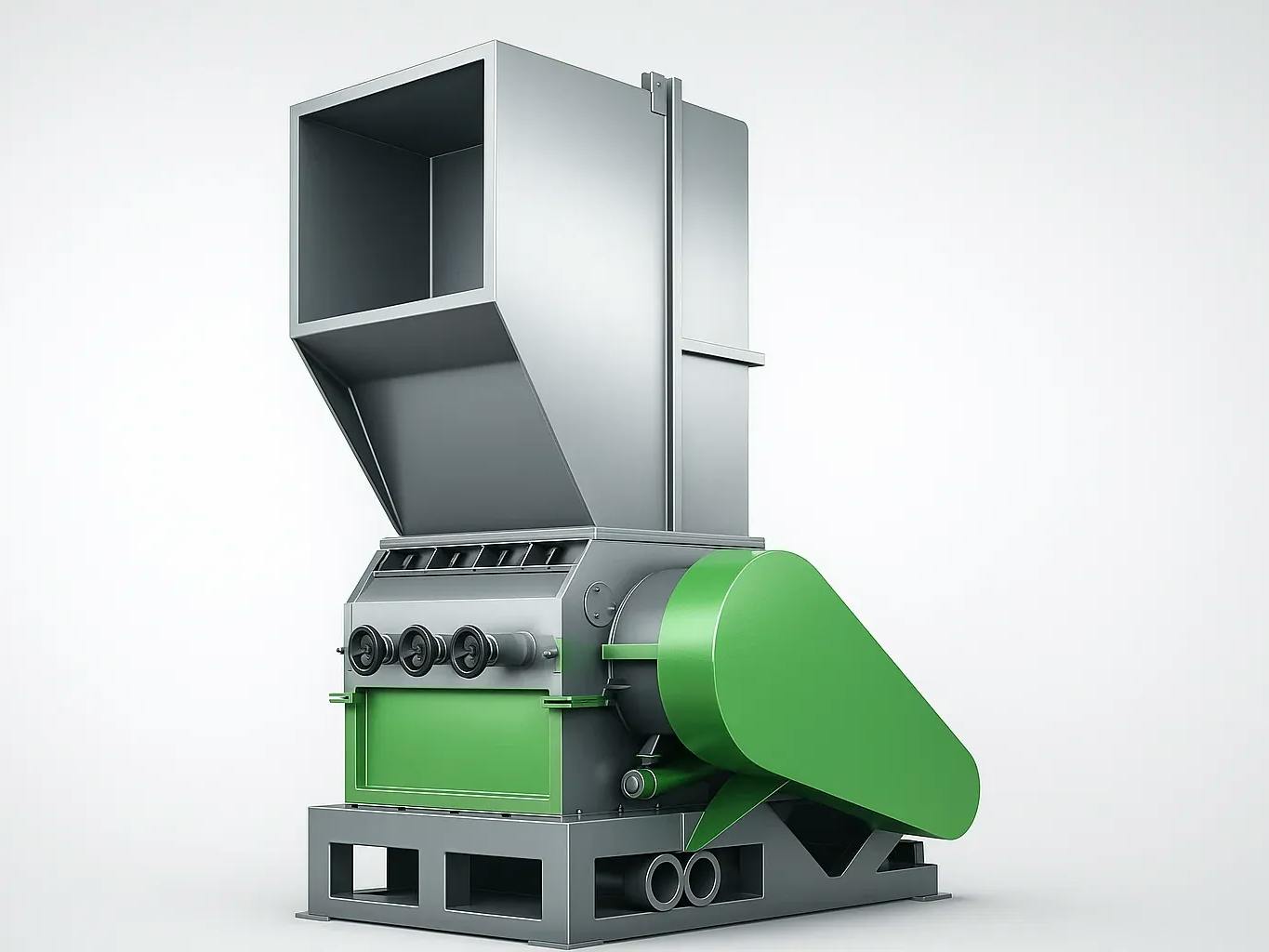 Crusher Machine Side View