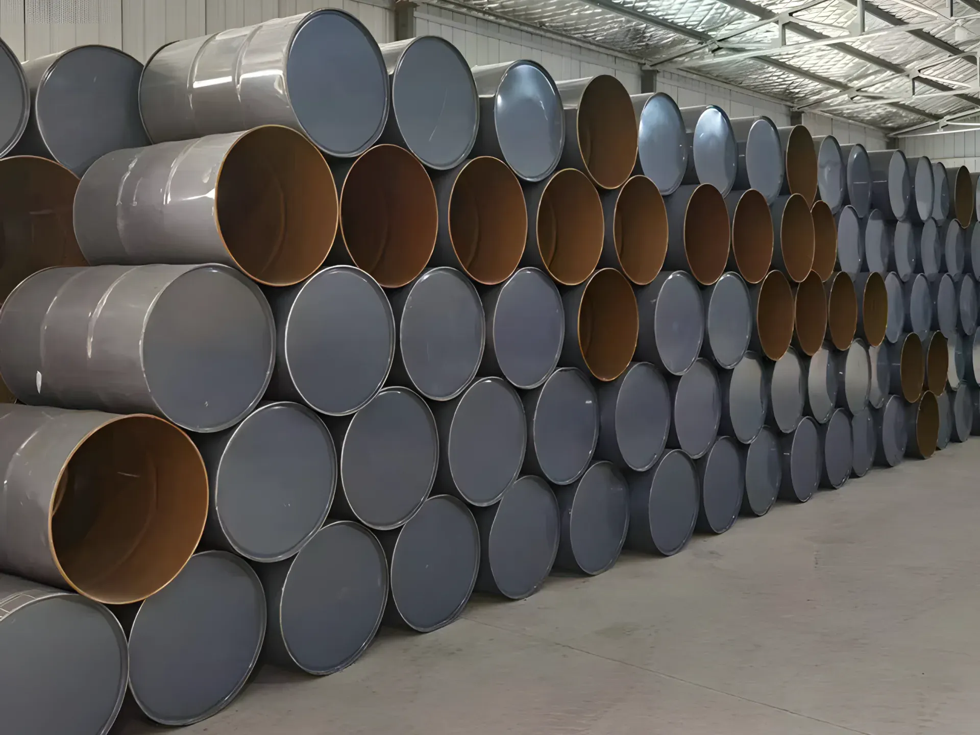 براميل النفط المستعملة