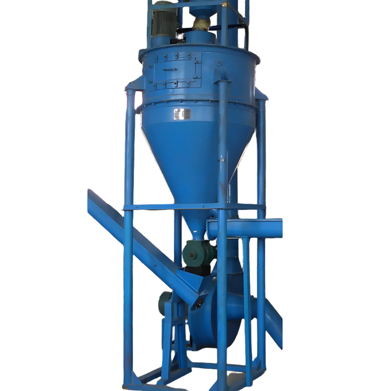 Rubber Powder Grader separating different sizes of rubber powder