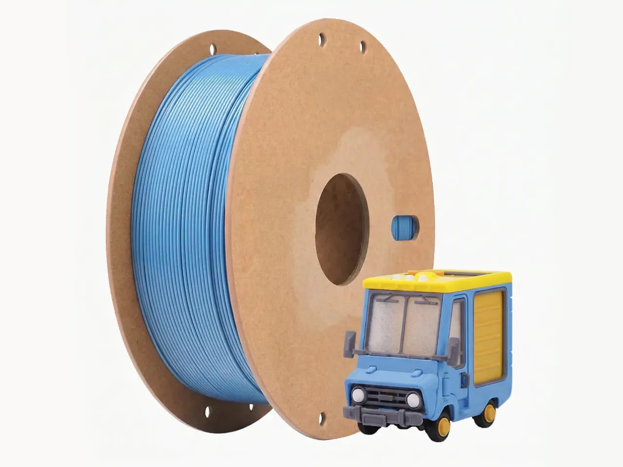 3D printing filament produced from recycled material