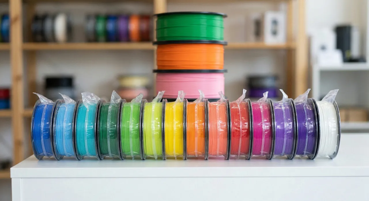 3D printing material feedstock reference