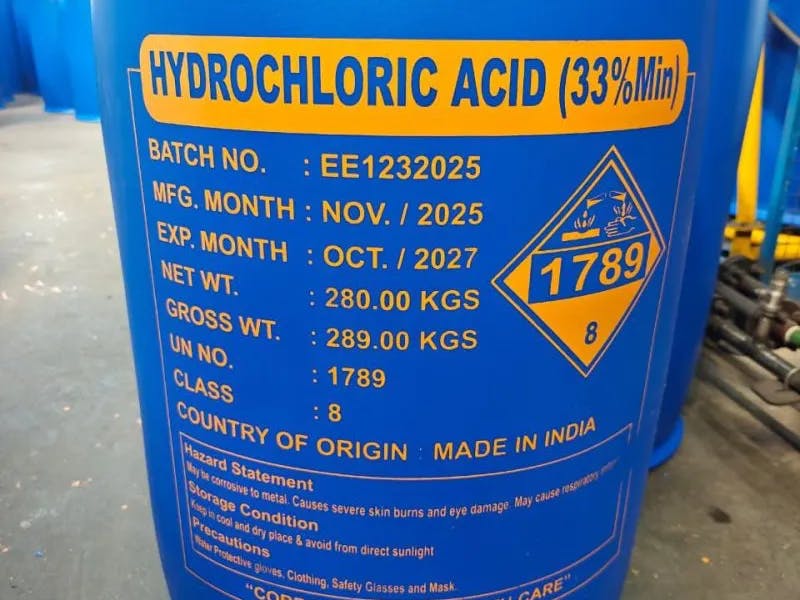 HDPE plastic bucket for hazardous container recycling workflow