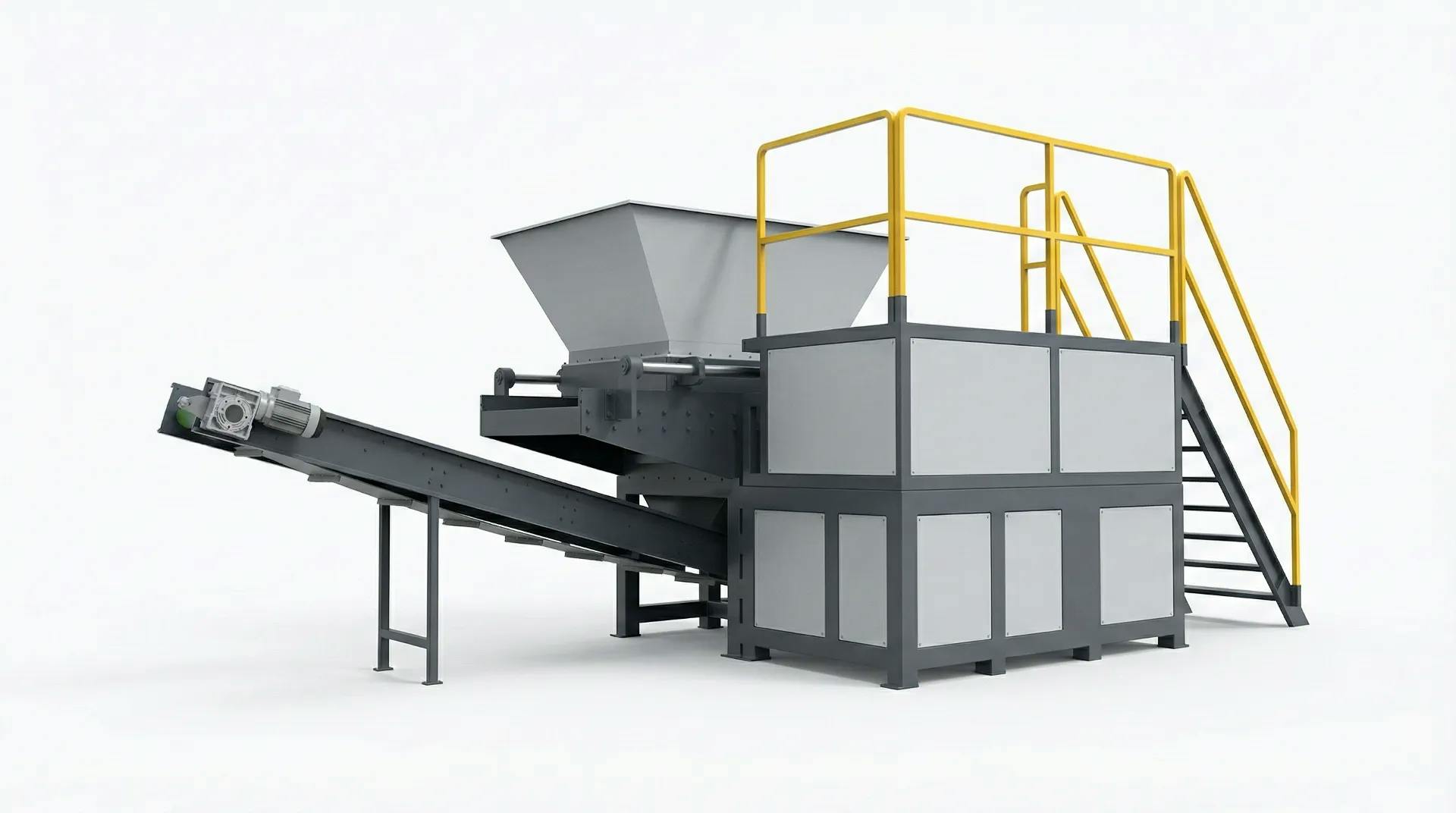 Single-Shaft Plastic Shredder