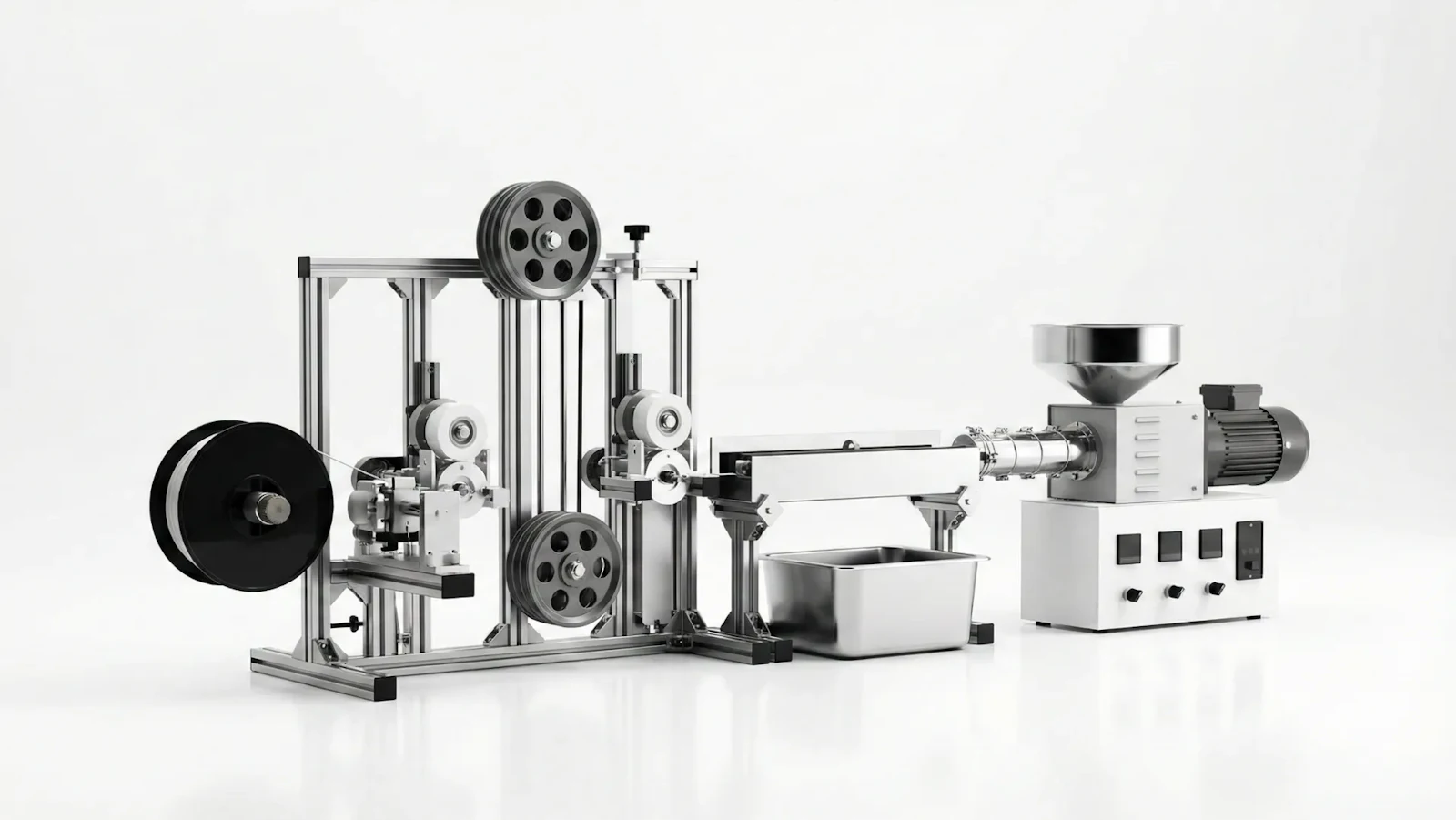 3D Filament Extruder for ABS, PLA, and PETG