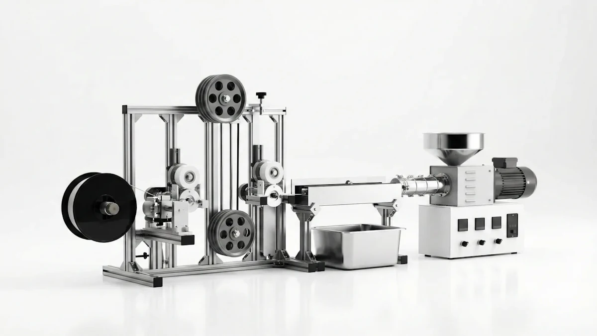 3D Filament Extruder for ABS, PLA, and PETG