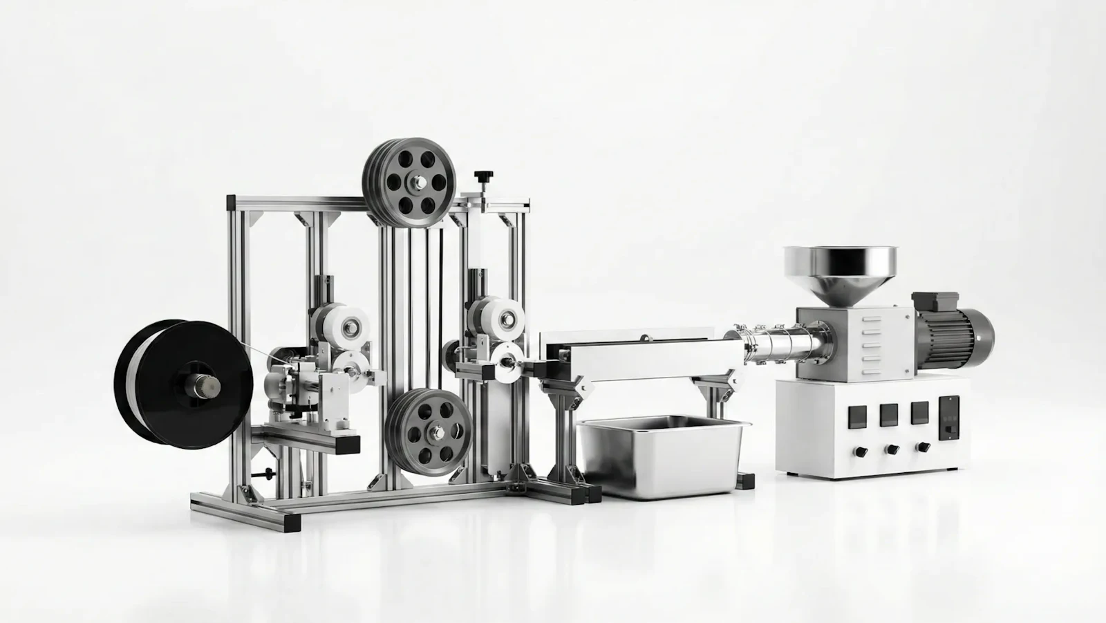 3D Filament Extruder for ABS, PLA, and PETG