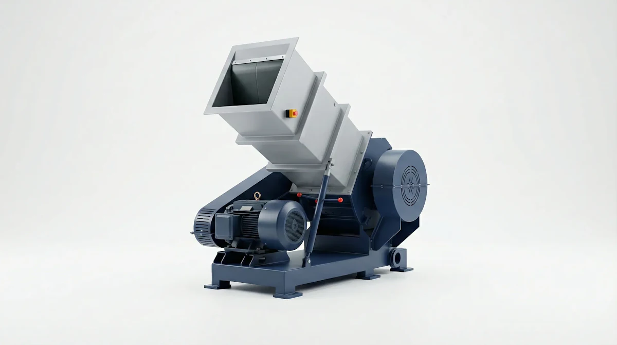 Horizontale PVC‑breker die lange buizen verwerkt