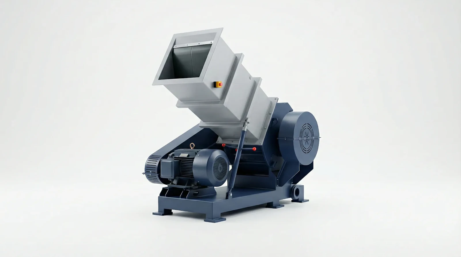 PVC Horizontal Crusher processing long pipe