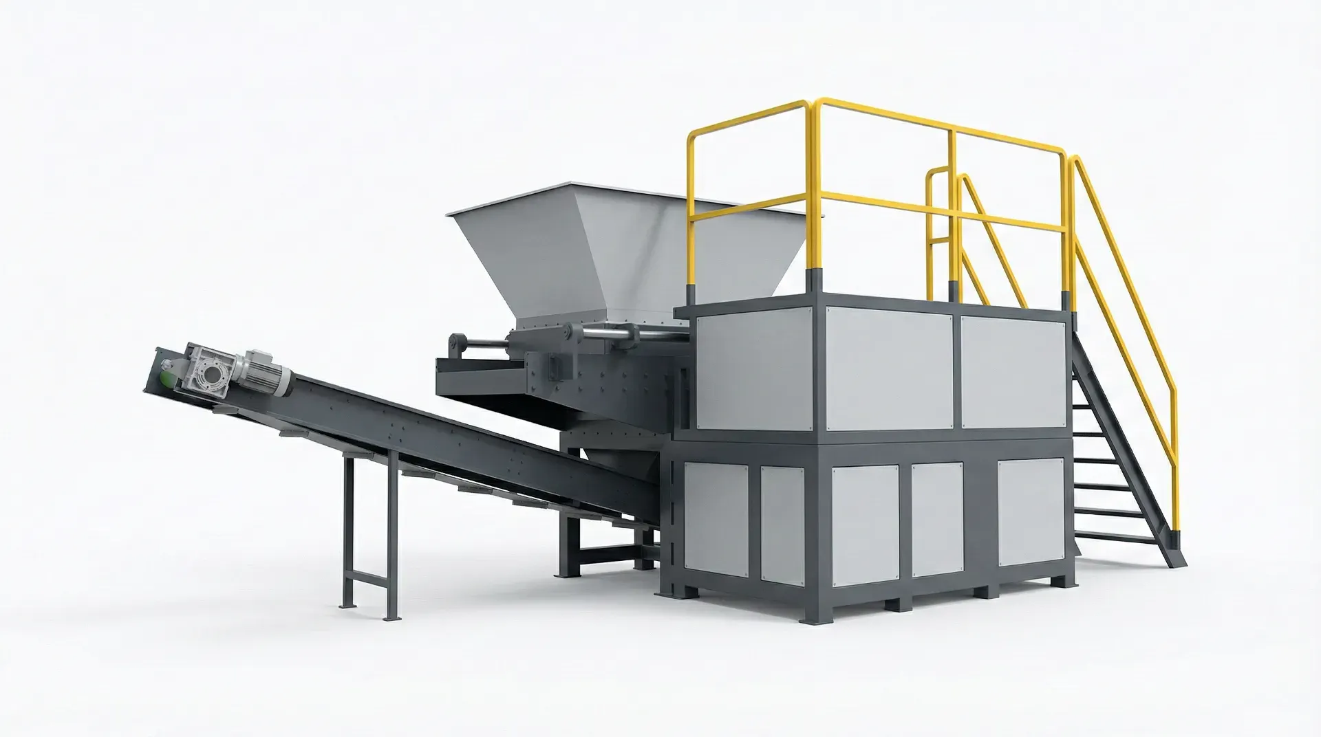 Single-Shaft Plastic Shredder