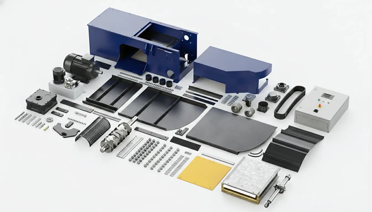 Technicians performing maintenance on industrial machinery.
