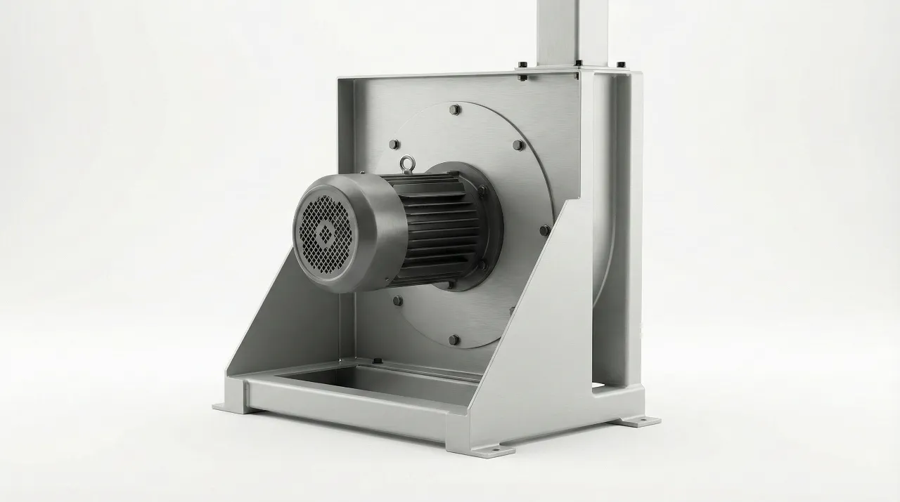 Blowing motor module detail