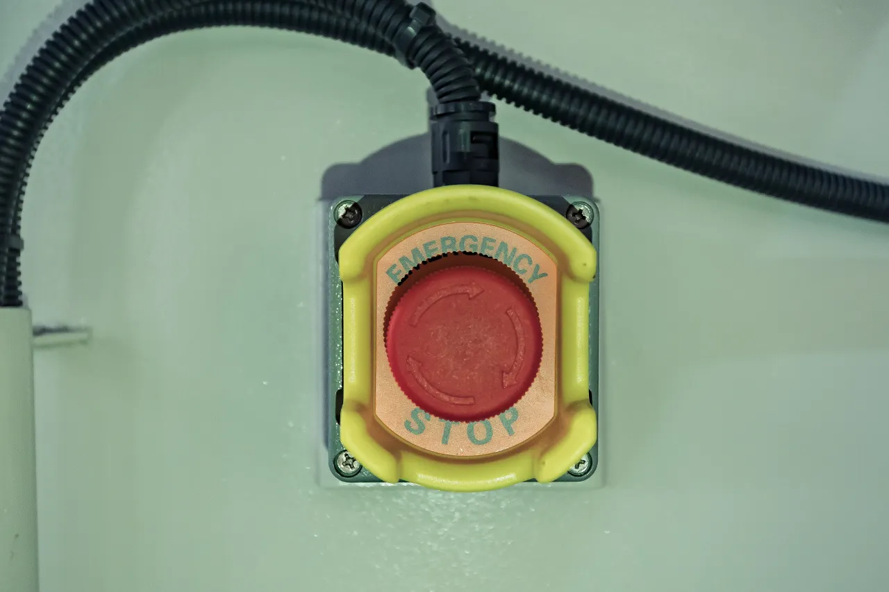 Emergency stop button