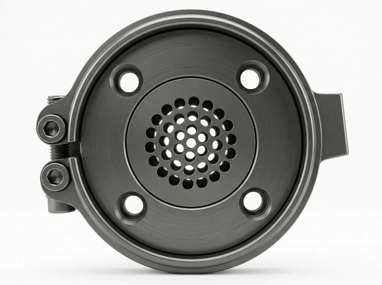 Extruder filter screen details