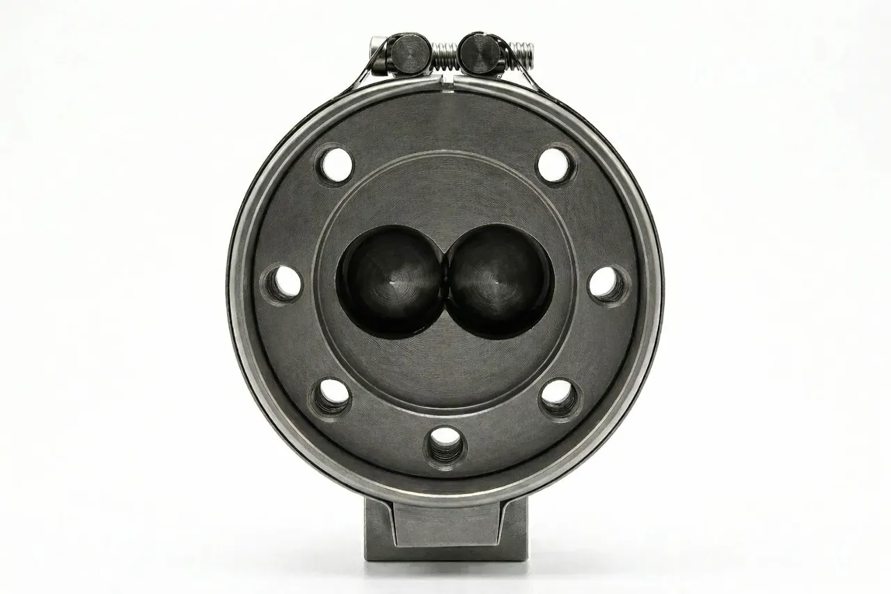 Laboratory extruder screw configuration