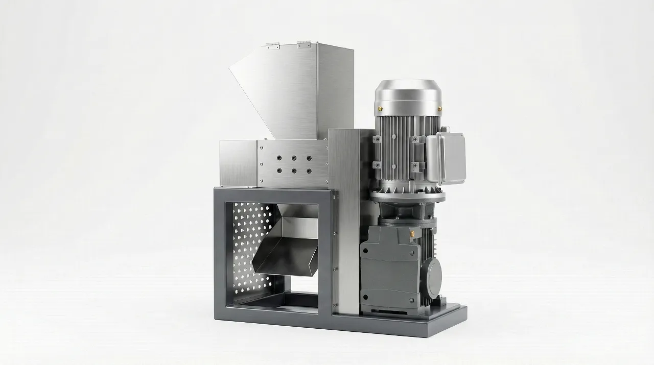 Mini desktop small shredder full machine view