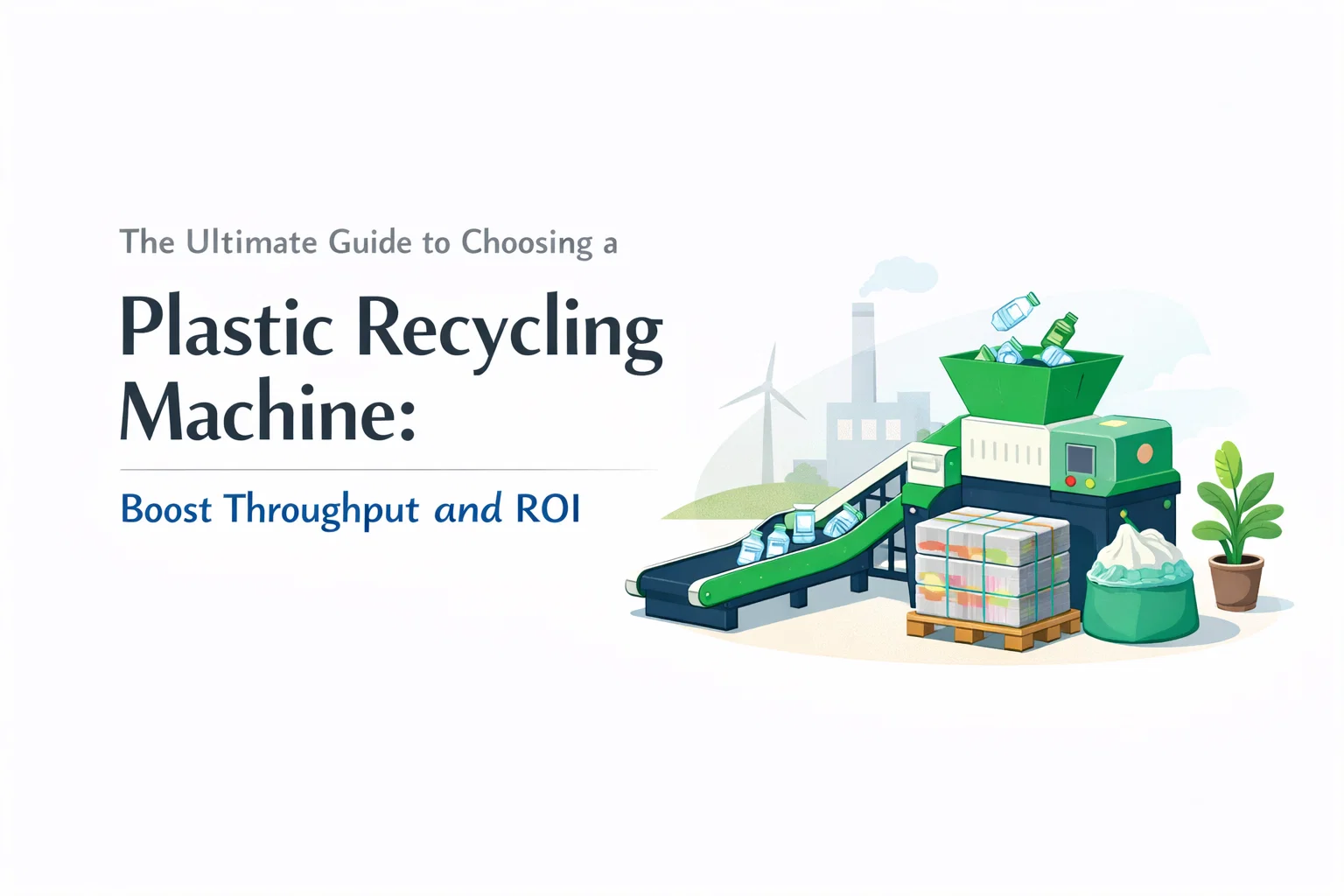 The Ultimate Guide to Choosing a Plastic Recycling Machine: Boost Throughput and ROI