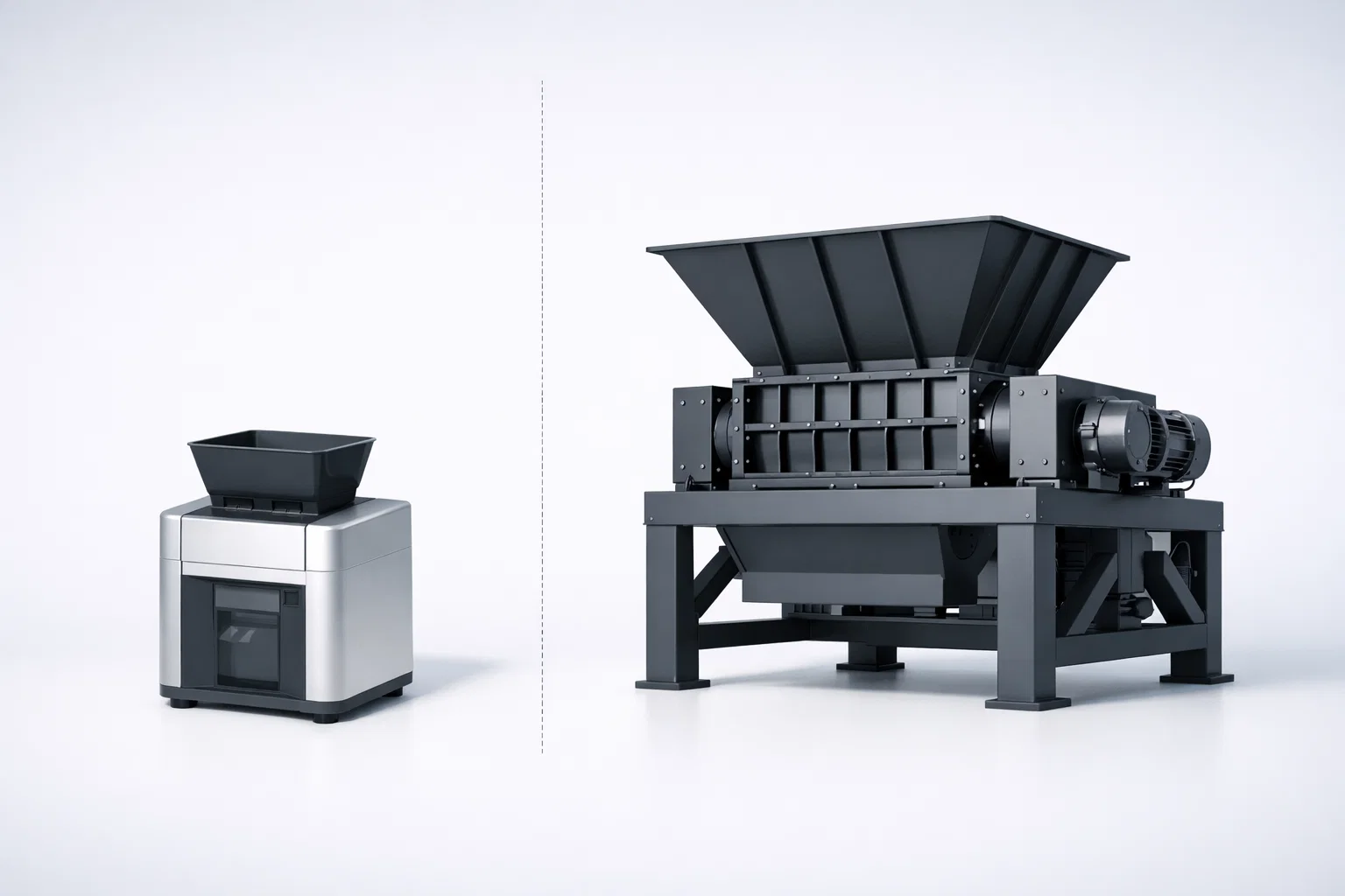 Desktop Shredder vs Industrial Shredder: How to Choose the Right Scale for Your Operation