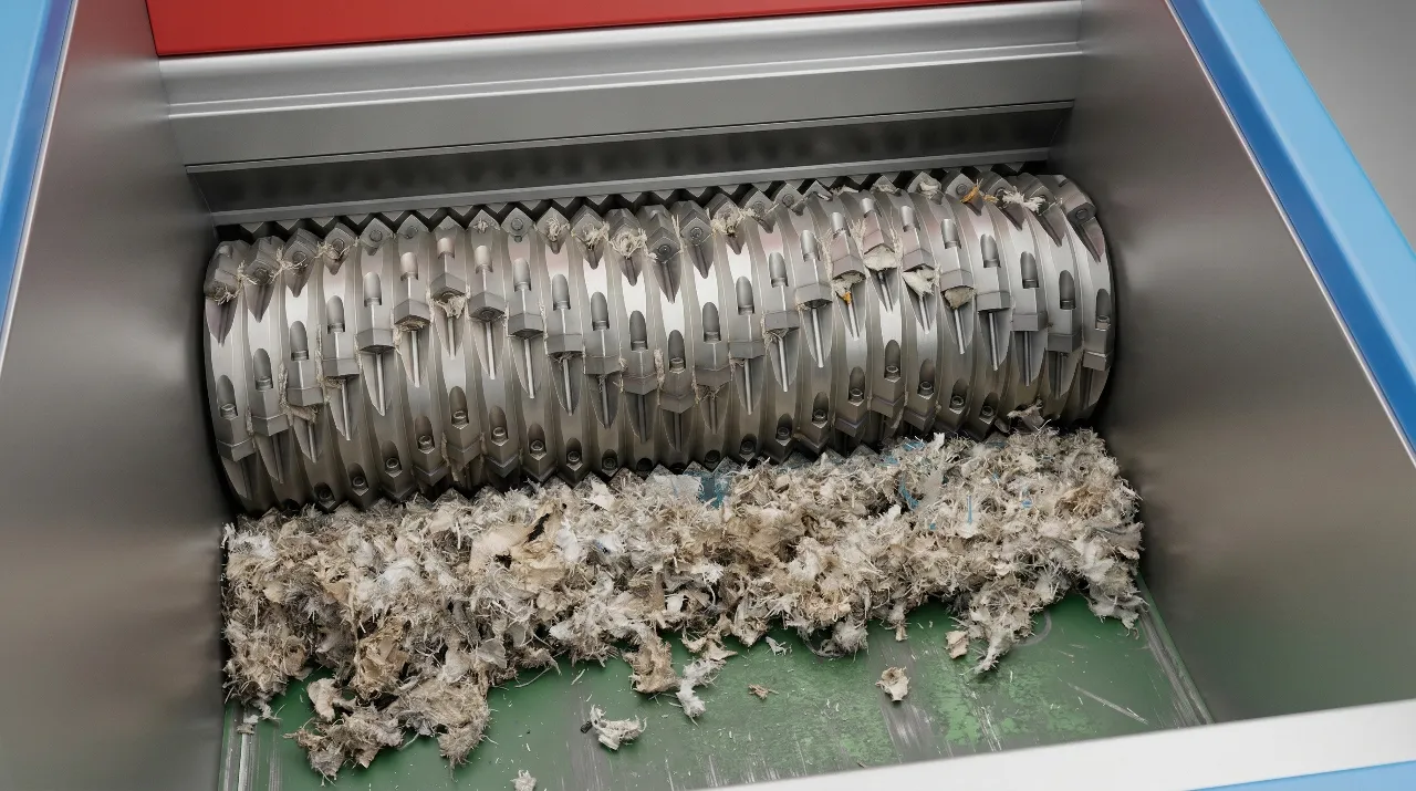 PE/PP Film & Woven Bag Shredder