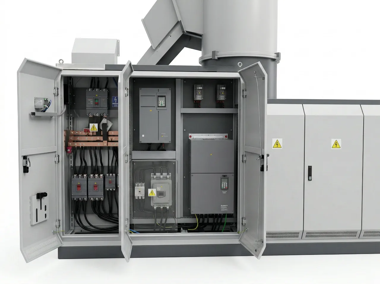 Pelletizer electrical cabinet