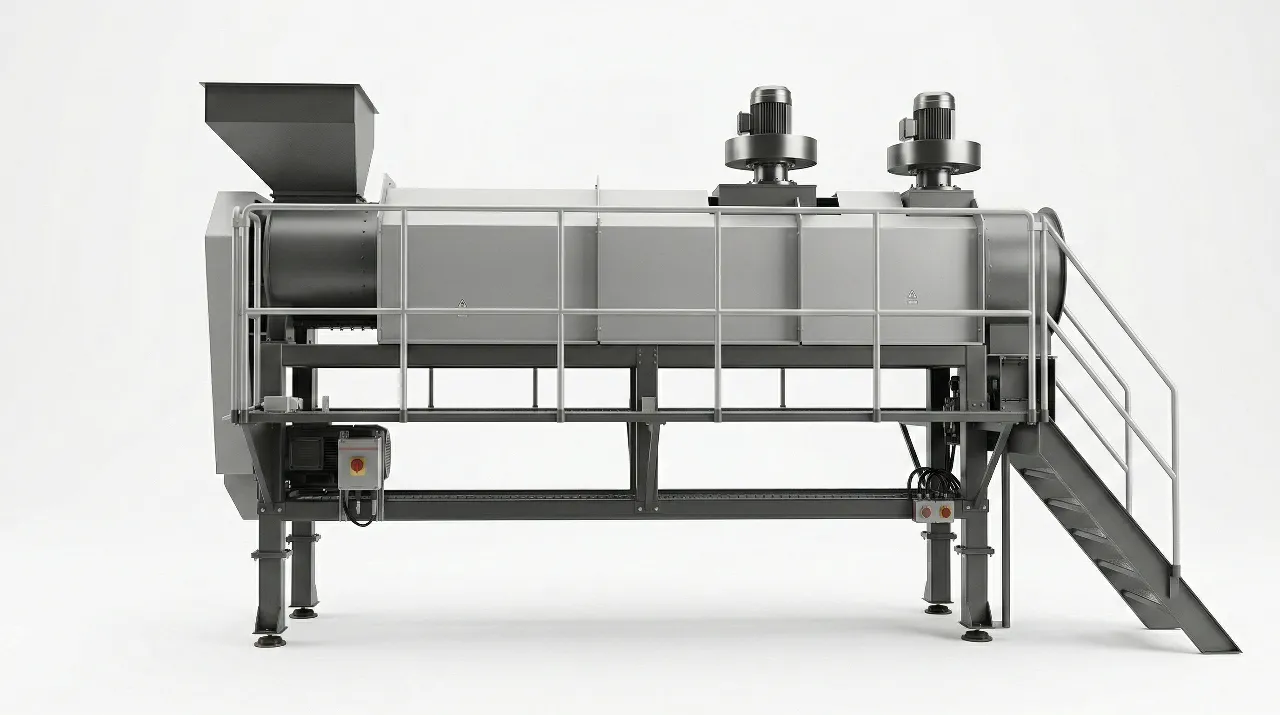 PET bottle label removal machine