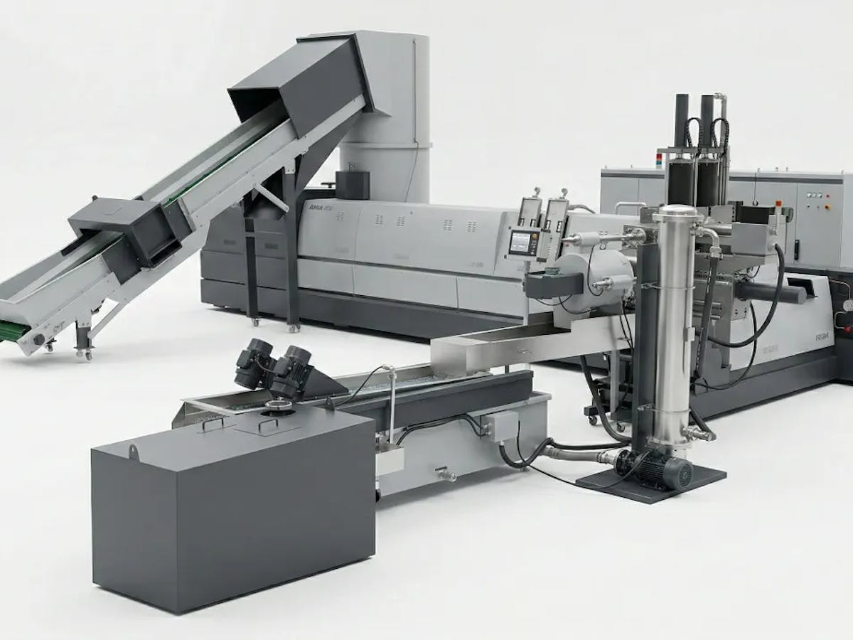 Recycling pelletizing lines