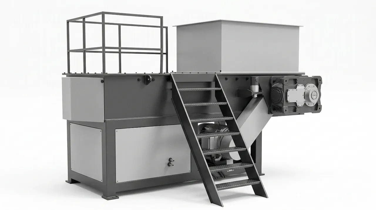 Rigid Plastic Shredder