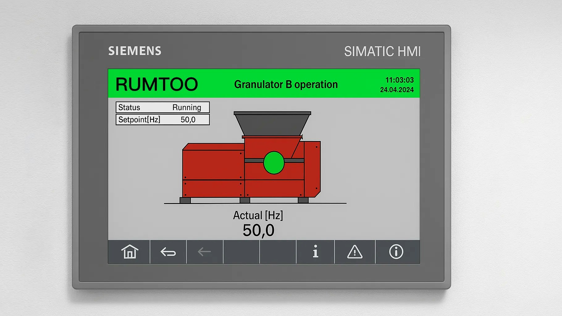 IHM Siemens sur site