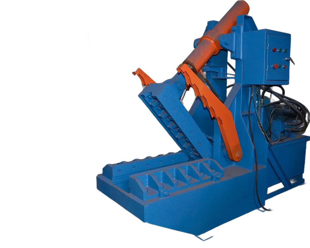 Cut rubber blocks produced by the tyre cutter
